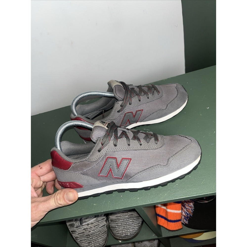 New Balance 515 V3 Burgundy Red/White Women's Sneakers -‎ Size 4.5